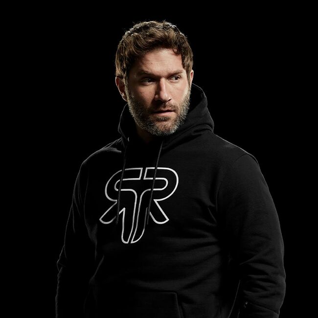 Hanorac Ruroc Team Hoodie Black / White