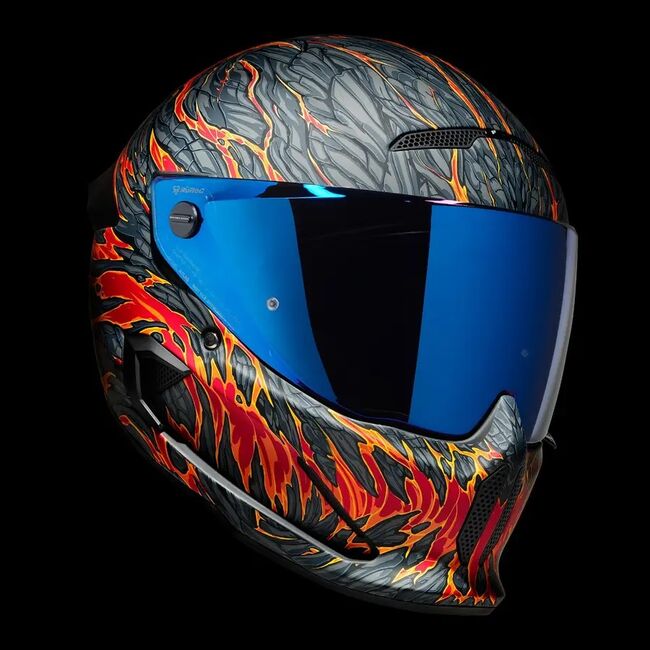 Vizor ATLAS 3.0/4.0 Blue Iridescent