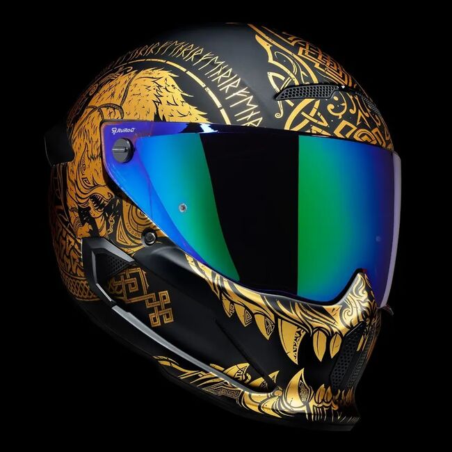 Vizor ATLAS 3.0/4.0 Green Iridescent